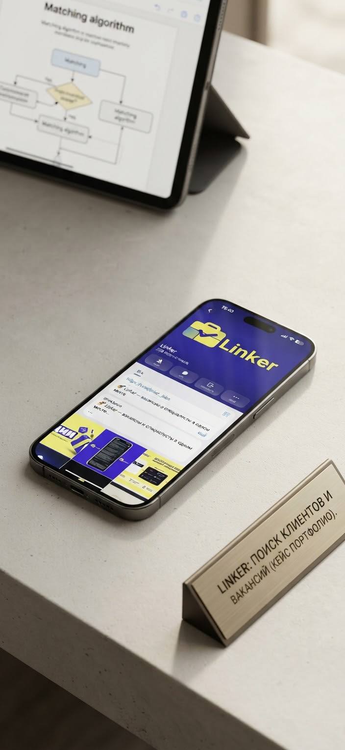 Linker — превью на телефоне